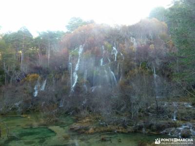 Nacimiento Río Cuervo;Las Majadas;Cuenca;refugio de la renclusa irati navarra cimbarra ruta cascada